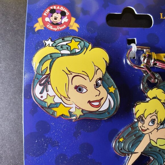 Disney Tinkerbell Fairy Peter Pan Lanyard Trading Pin Badge Lapel Pin Brooch - Picture 4 of 9